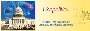 Exopolitics Banner: Political implications of the extra-terrestrial presence